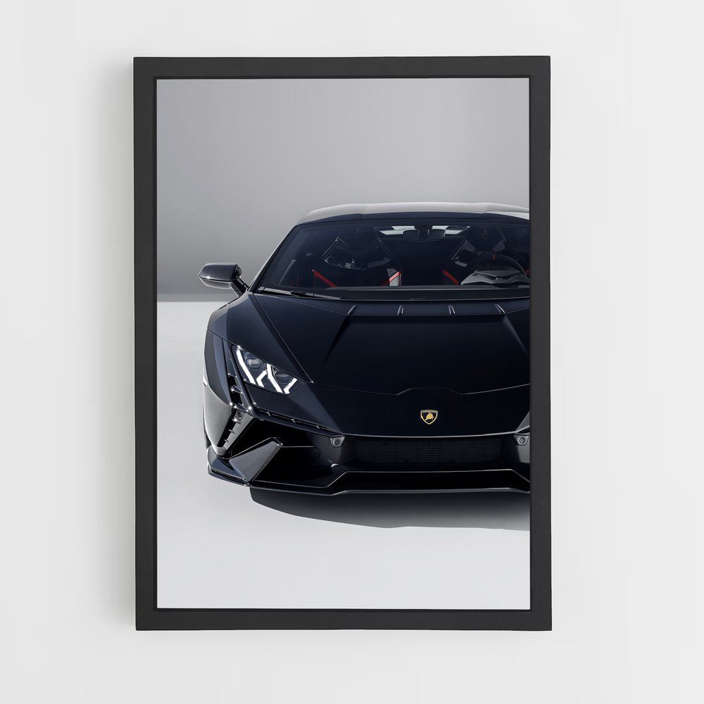 Poster Huracan tecnica – affiche Lamborghini (vue 2)
